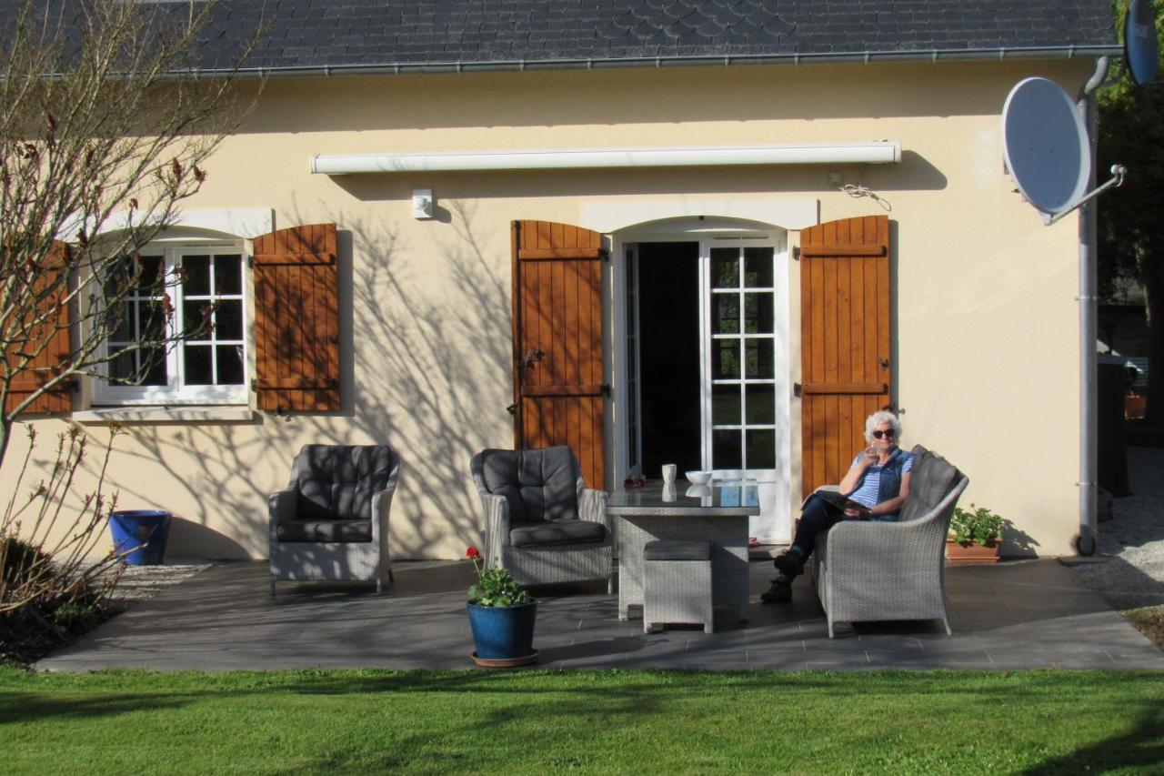 Villa Les Bleuets à Mandeville-en-Bessin Extérieur photo