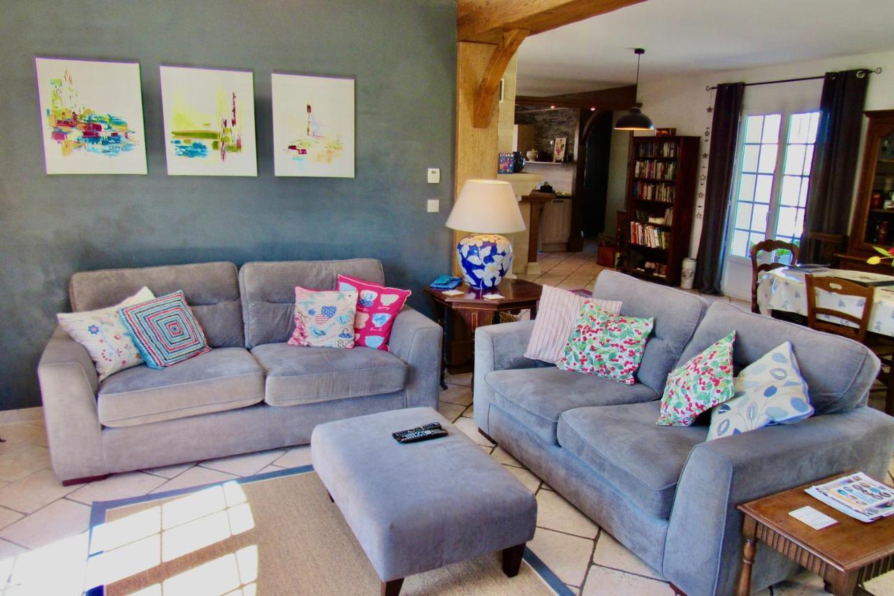 Villa Les Bleuets à Mandeville-en-Bessin Extérieur photo
